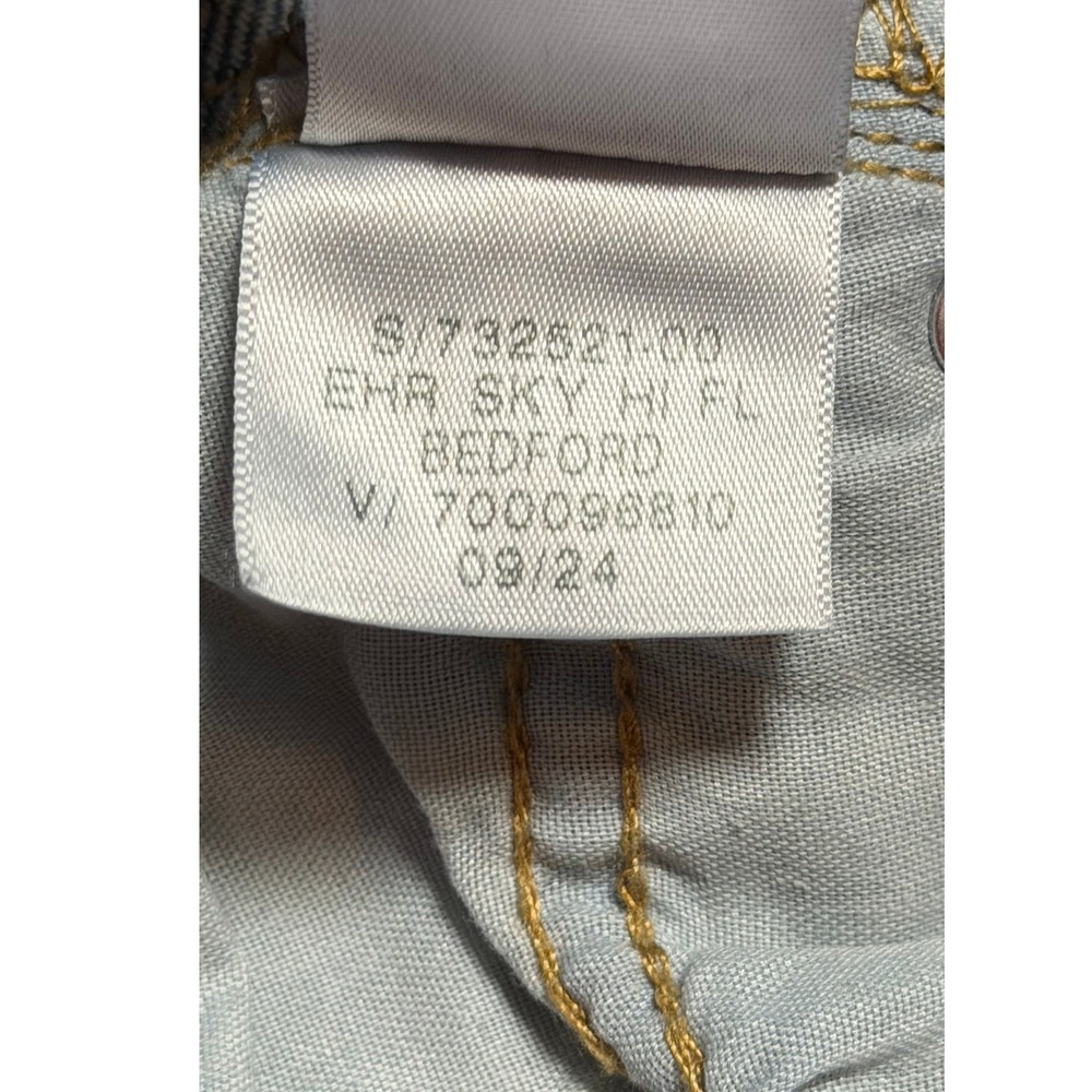 Old Navy Extra High-Rise Sky-Hi Wide-Leg Jeans Bedford Blue Size 6 732521-00 - Picture 6 of 8
